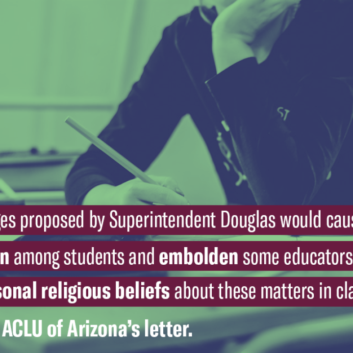 read the ACLU of Arizona's letter 